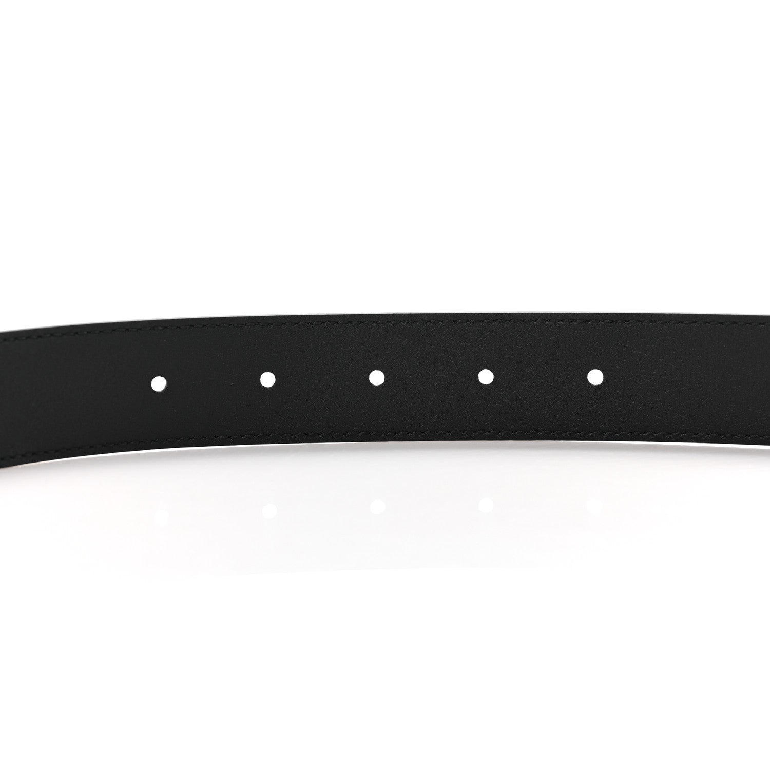 Gucci Moon Calfskin Double G 30mm Belt 120 48 Black 4 of 5