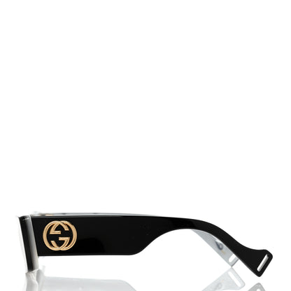 Gucci Acetate Rectangular Sunglasses GG0516S Black 3 of 8