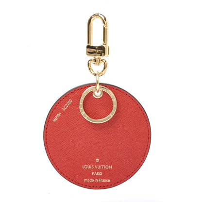 Louis Vuitton Monogram 2020 Christmas Animation Bumper Cars Bag Charm Key Ring Coquelicot 3 of 4