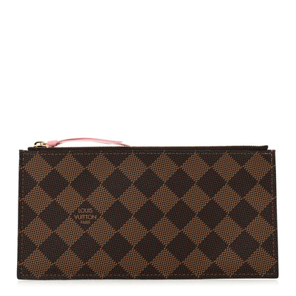 Louis Vuitton Damier Ebene Felicie Chain Wallet Zippered Insert 1 of 7