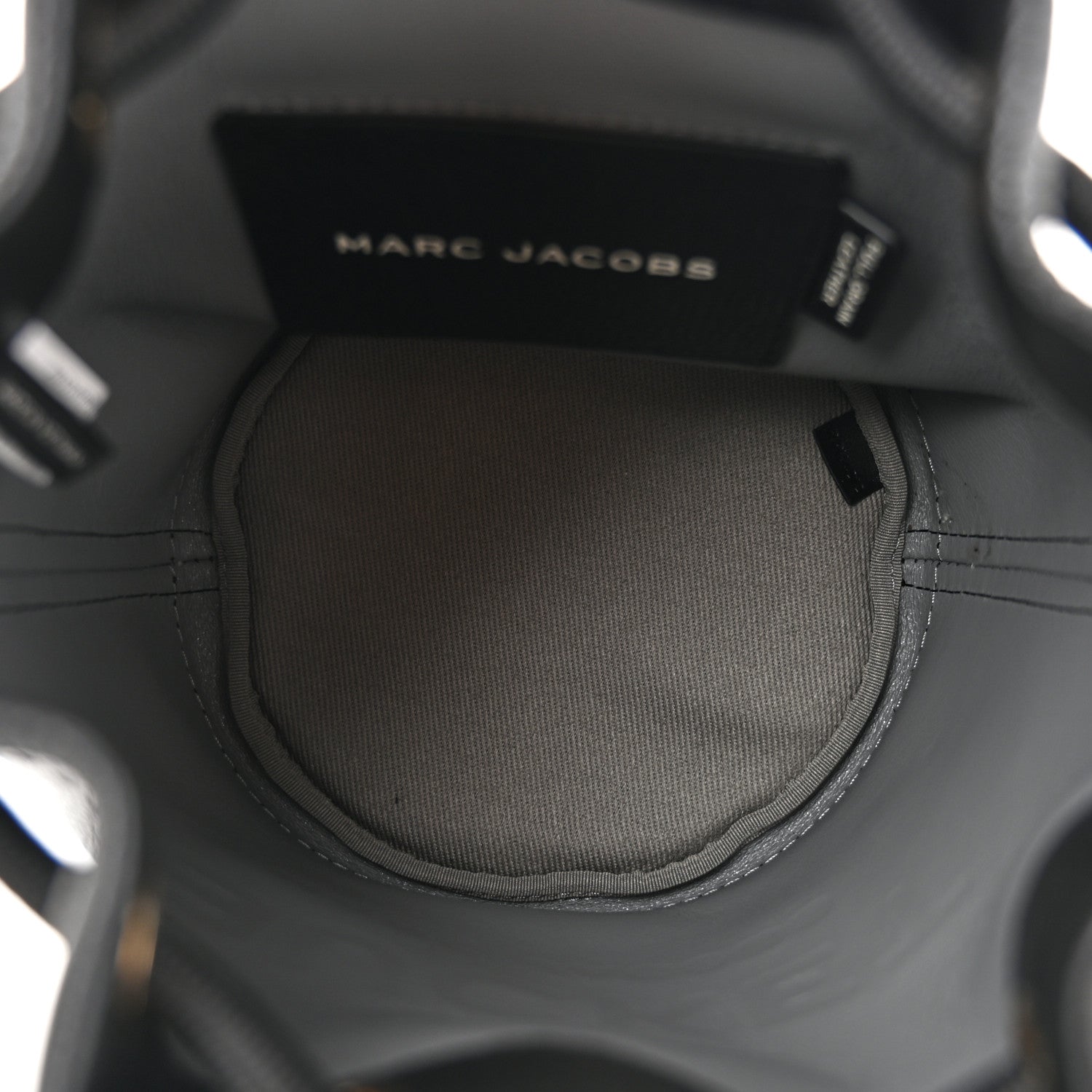 Marc Jacobs Grained Calfskin Mini The Bucket Bag Black 5 of 11