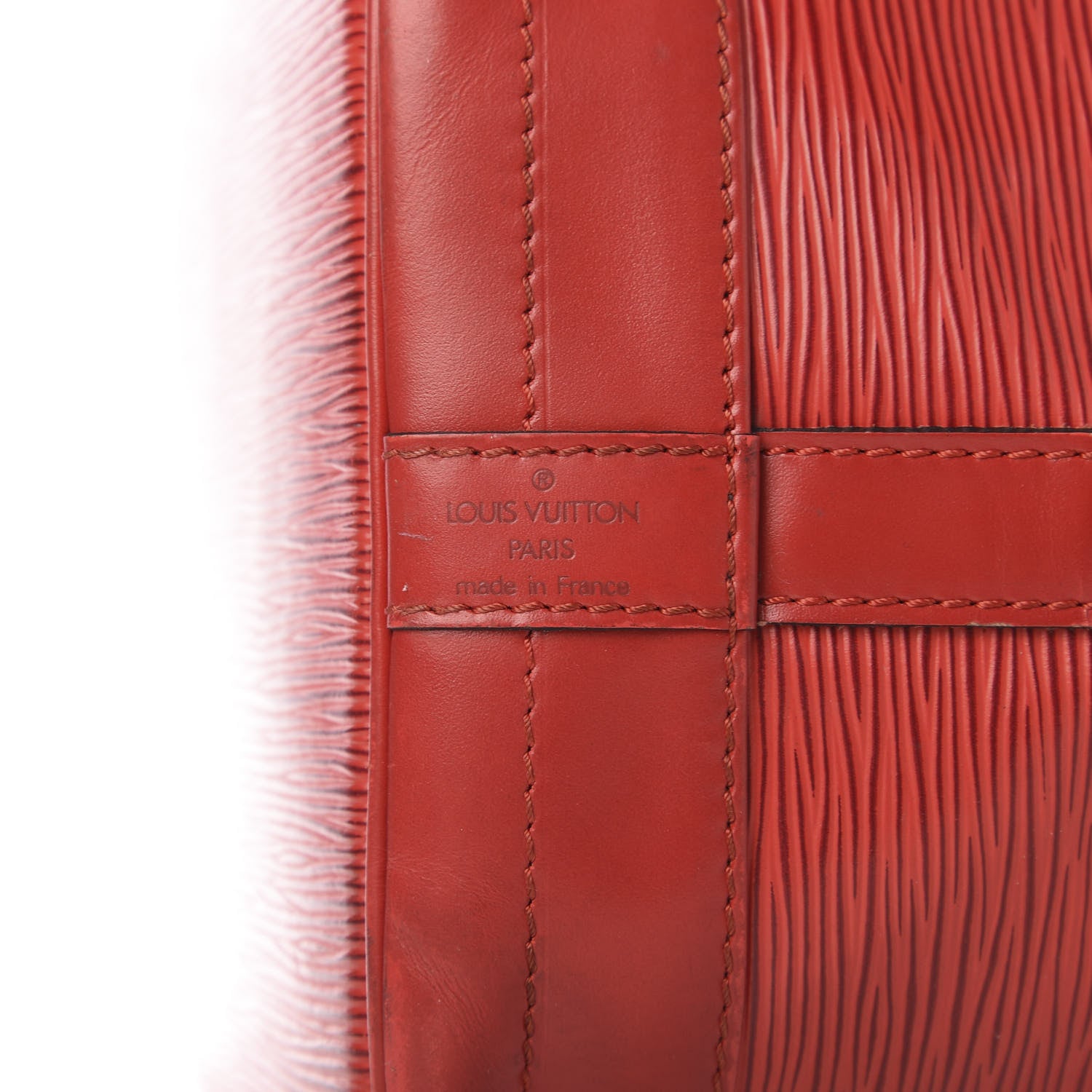 Louis Vuitton Epi Noe Castillan Red 6 of 14