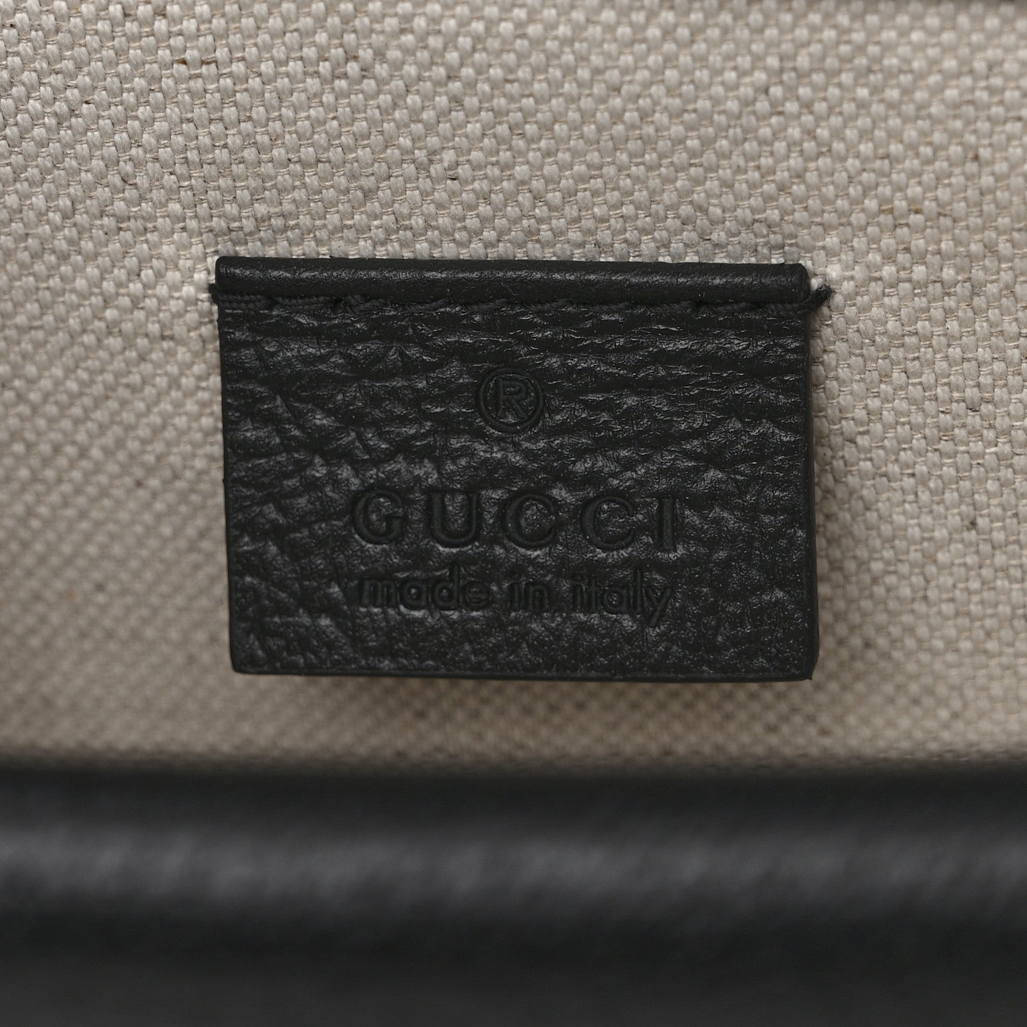 Gucci Jacquard Black Denim GG Monogram Textured Dollar Calfskin Small Dionysus Shoulder Bag Black Ivory 6 of 11