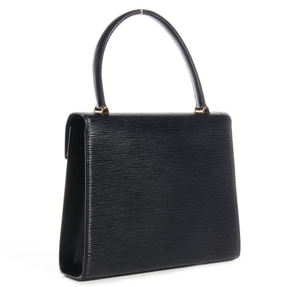 Louis Vuitton Epi Malesherbes Black 2 of 7