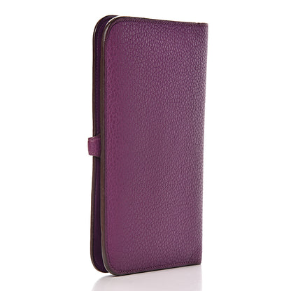 Hermes Togo Dogon Duo Wallet Ultraviolet 4 of 18