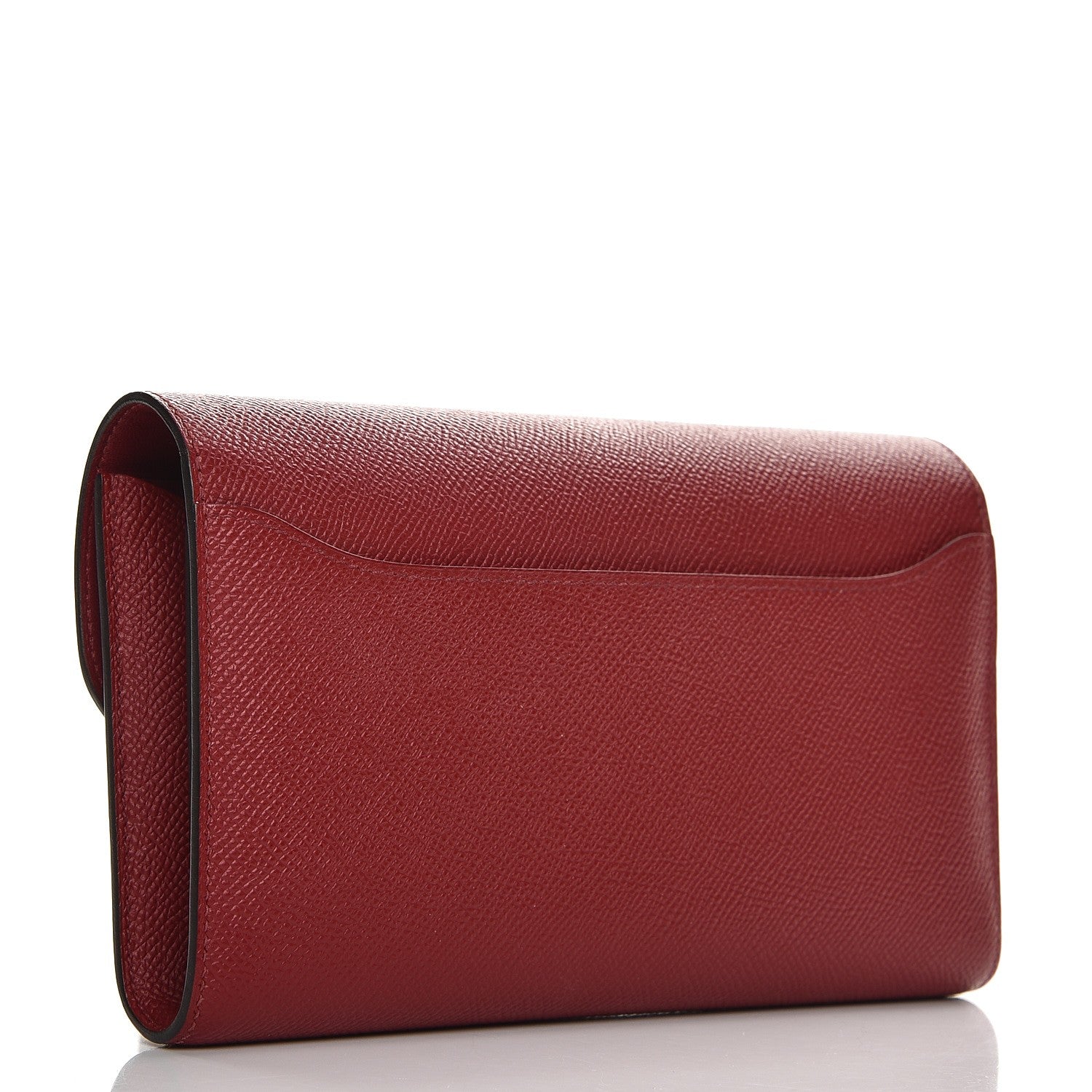 Hermes Epsom Constance Long Wallet Rouge Grenat 3 of 12