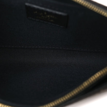 Louis Vuitton Monogram Pallas Clutch Black 5 of 9