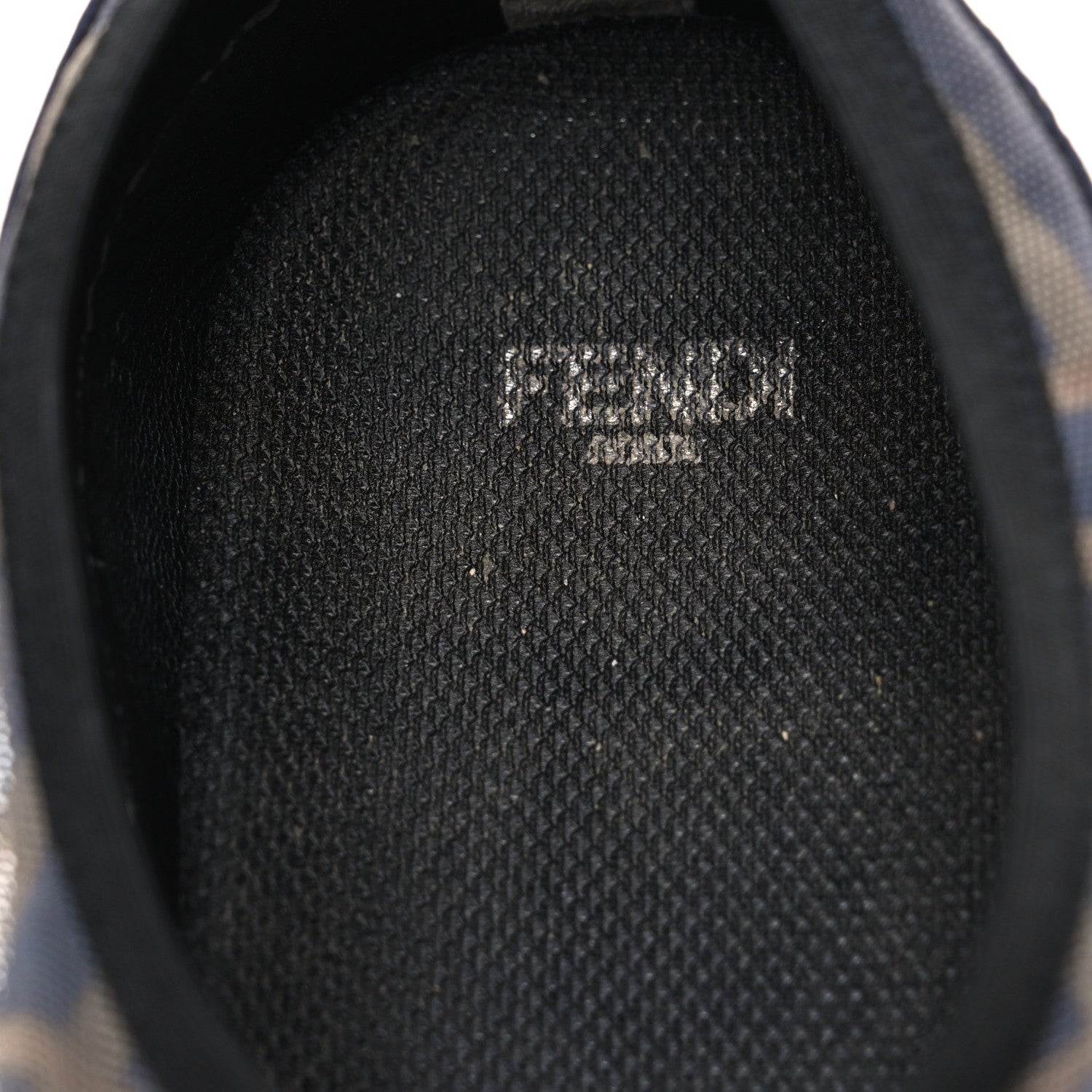 Fendi Technical Mesh FF Sneakers 39 Tobacco Navy 10 of 12