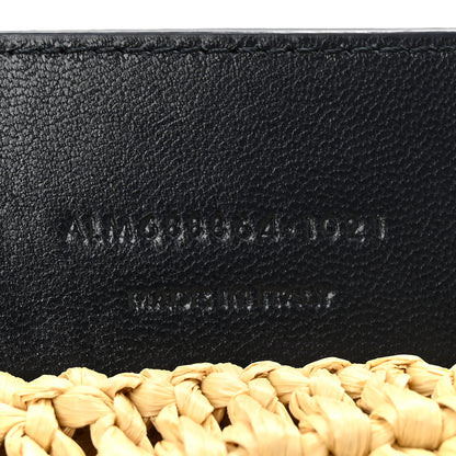 Saint Laurent Raffia Rive Gauche Tote Natural 7 of 12