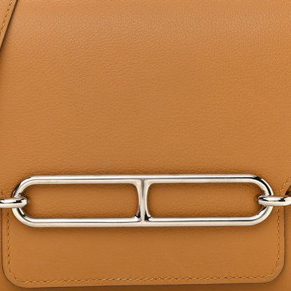 Hermes Evercolor Verso Mini Sac Roulis Caramel Bleu Brume 8 of 11