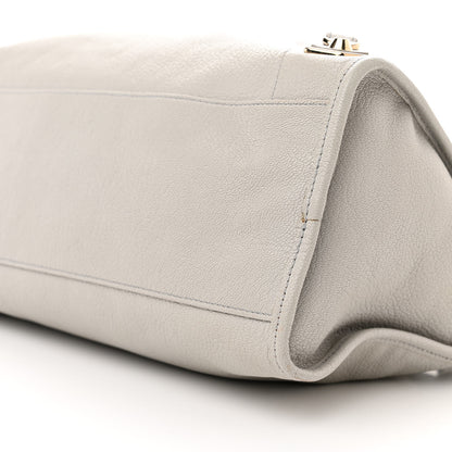 Balenciaga Chevre Gold Metallic Edge Hardware City Gris Glace 9 of 10
