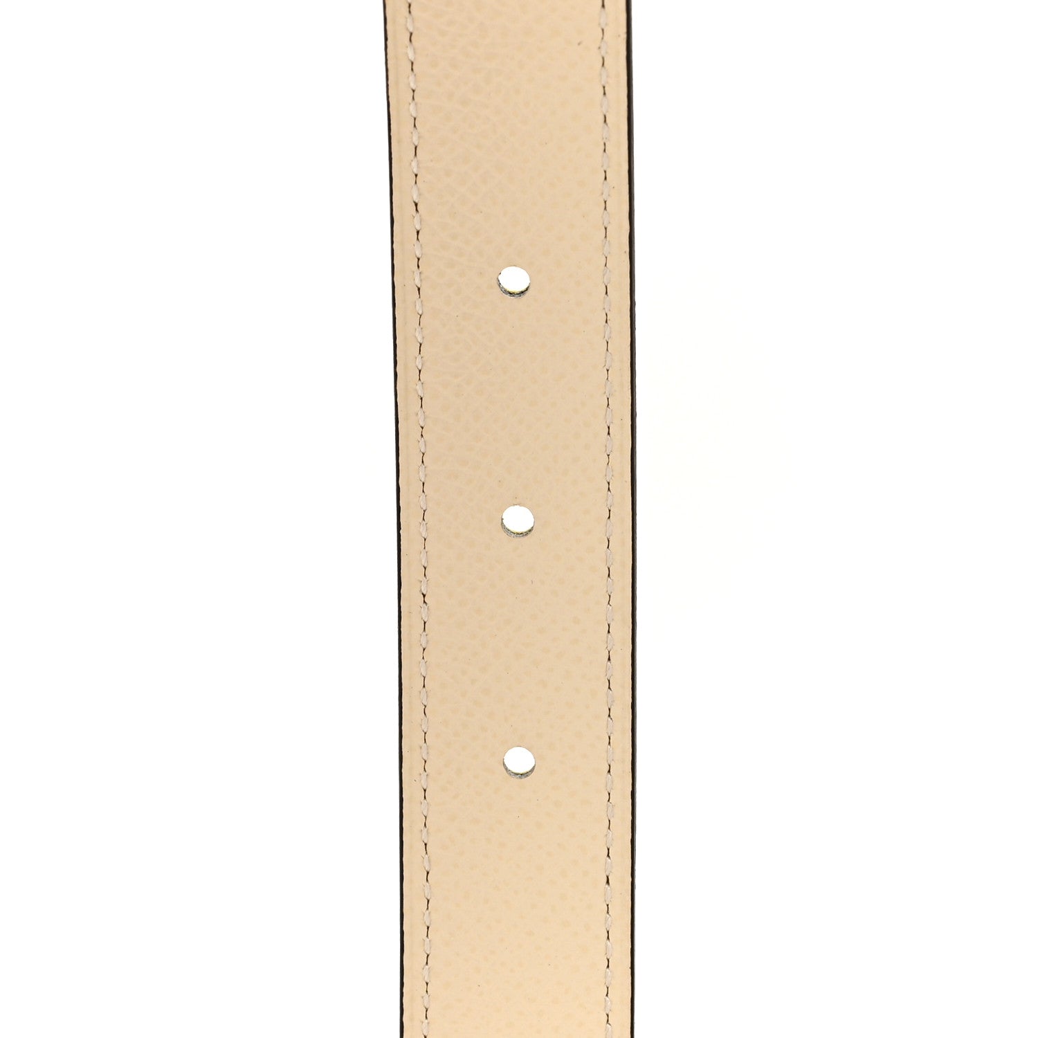 Hermes Swift Epsom 24mm Lagune Belt 75 Lime Nata 4 of 5