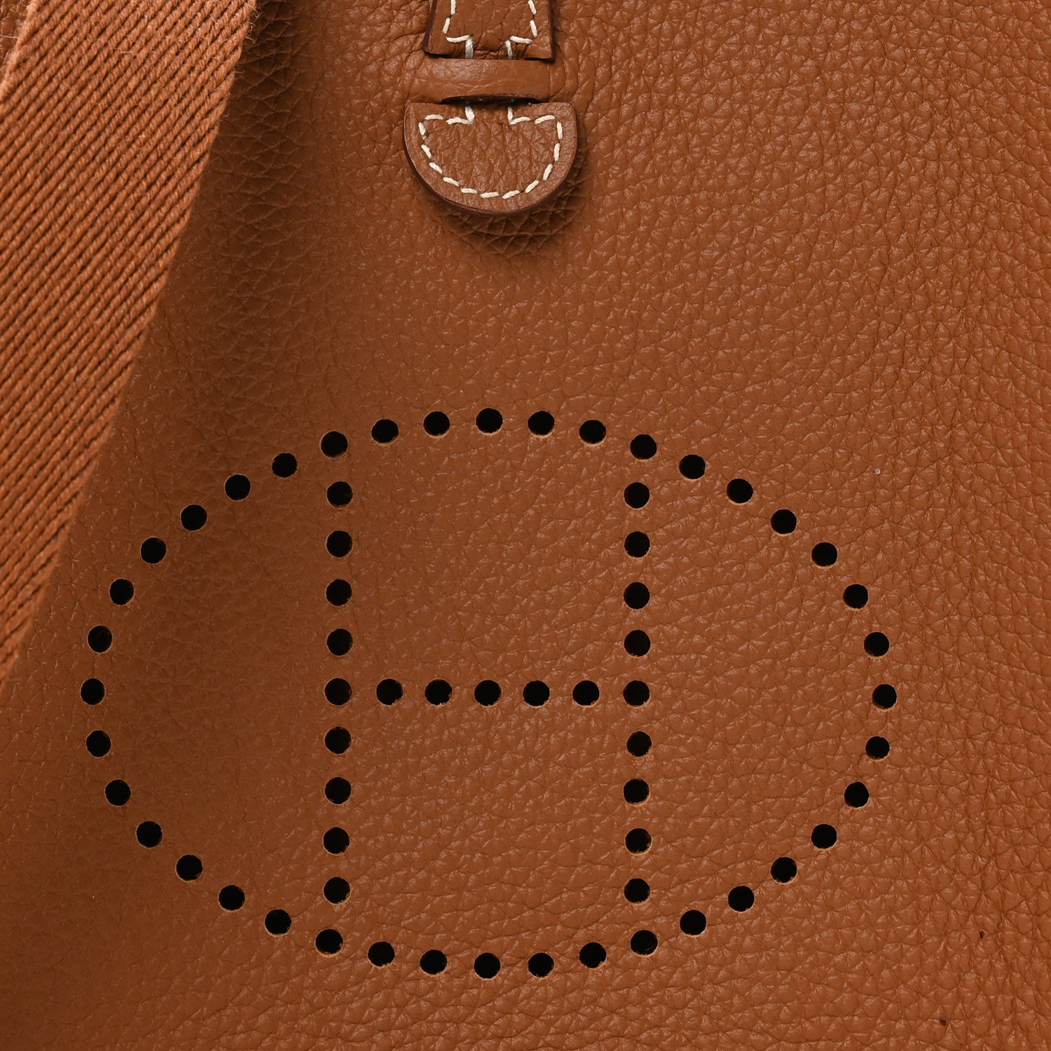 Hermes Taurillon Clemence Evelyne TPM Gold 8 of 11
