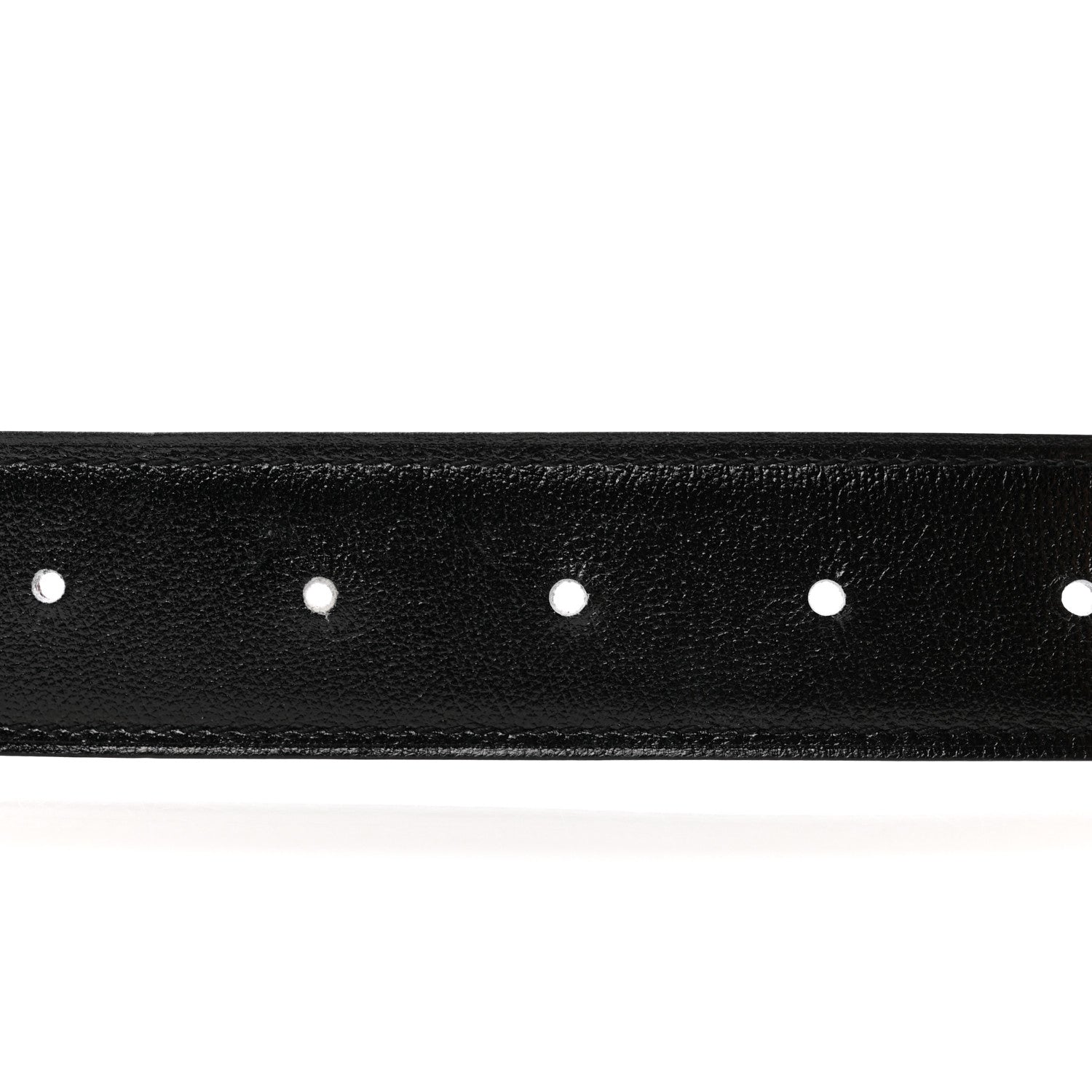 Hermes Box Togo 32mm H Belt 85 34 Black Chocolate 4 of 7