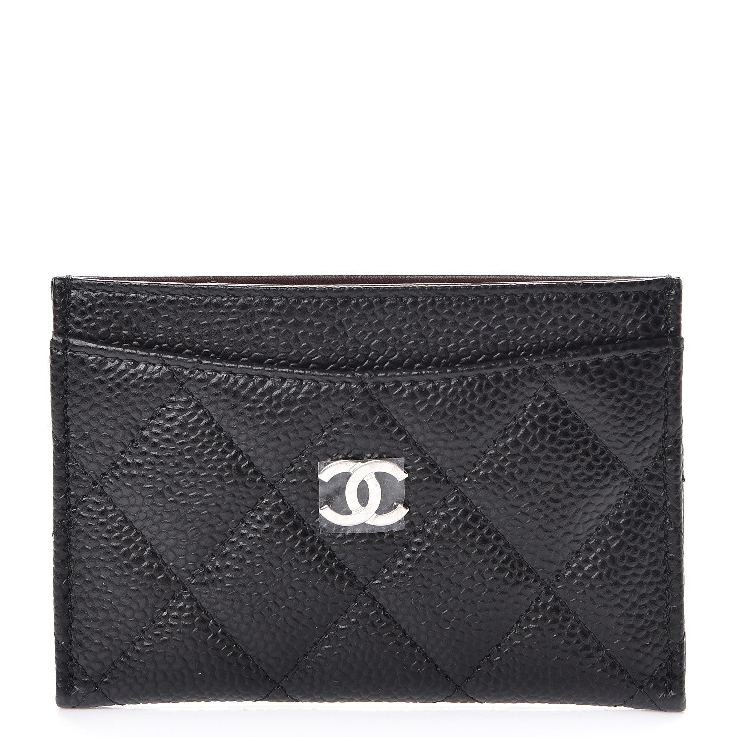Chanel Caviar Quilted Card Holder Black 1 of 9