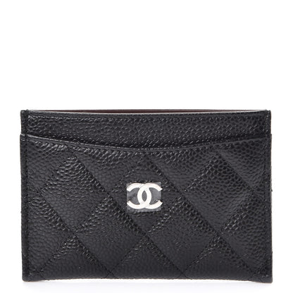 Chanel Caviar Quilted Card Holder Black 1 of 9