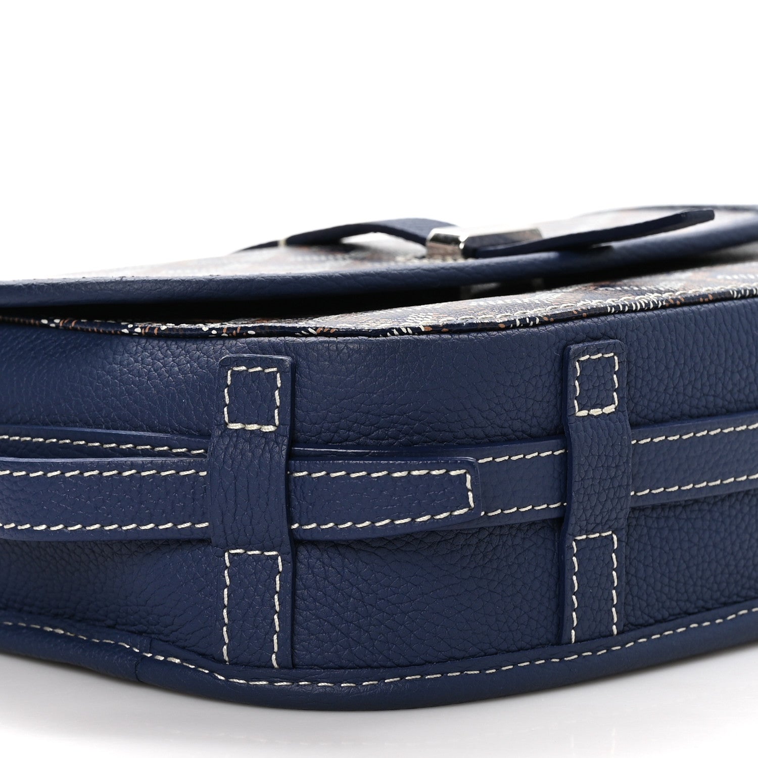 Goyard Goyardine Belvedere II PM Messenger Bag Navy 8 of 9