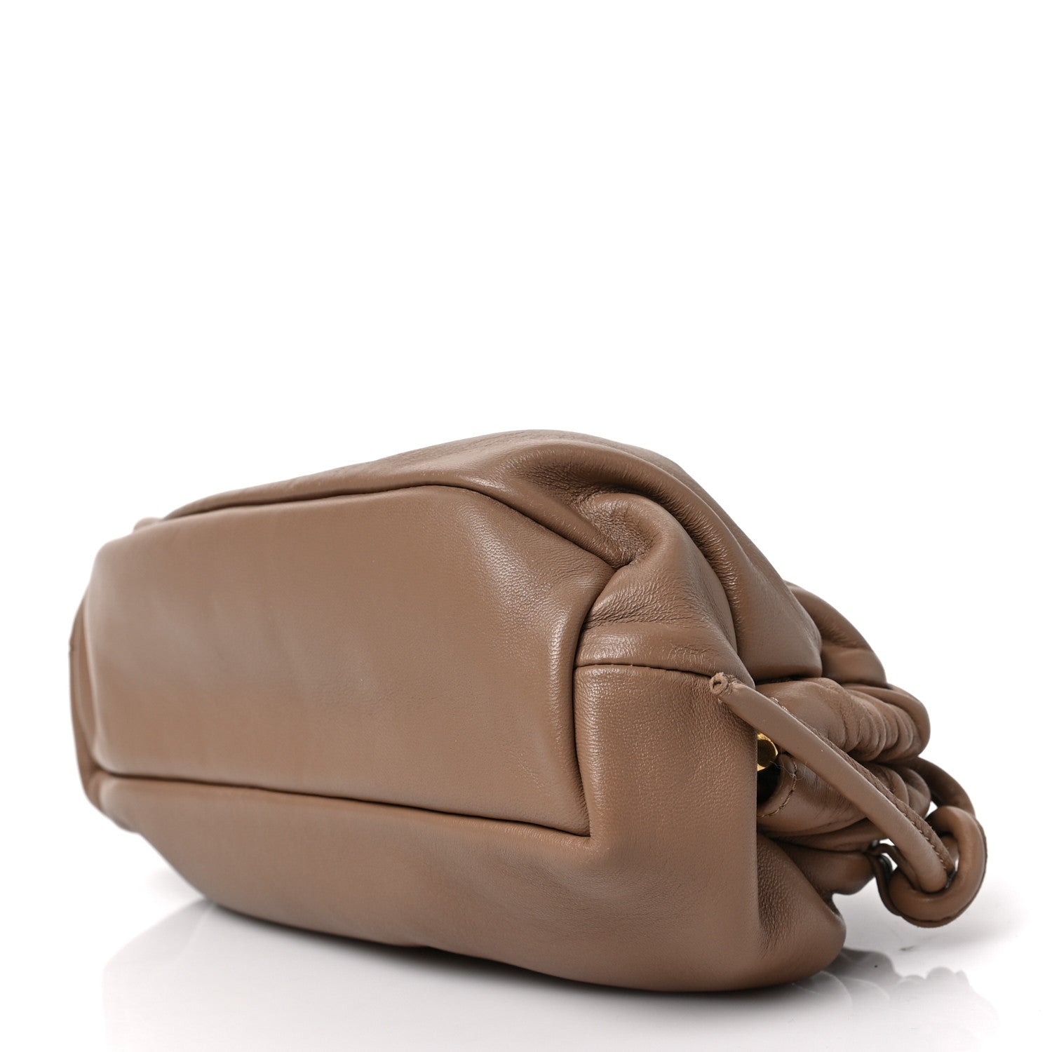 Mansur Gavriel Lambskin Cloud Mini Clutch Biscotto 8 of 8