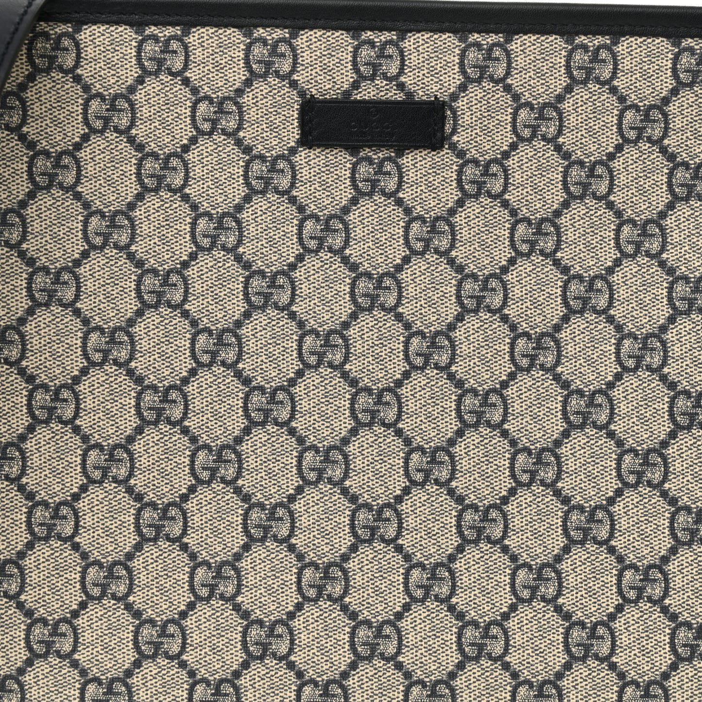 GG Plus Monogram Medium Flat Messenger Bag Navy