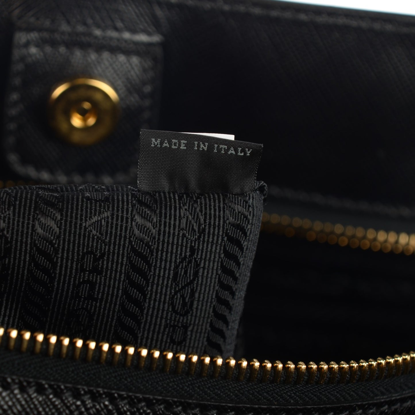 Saffiano Lux Large Tote Nero Black