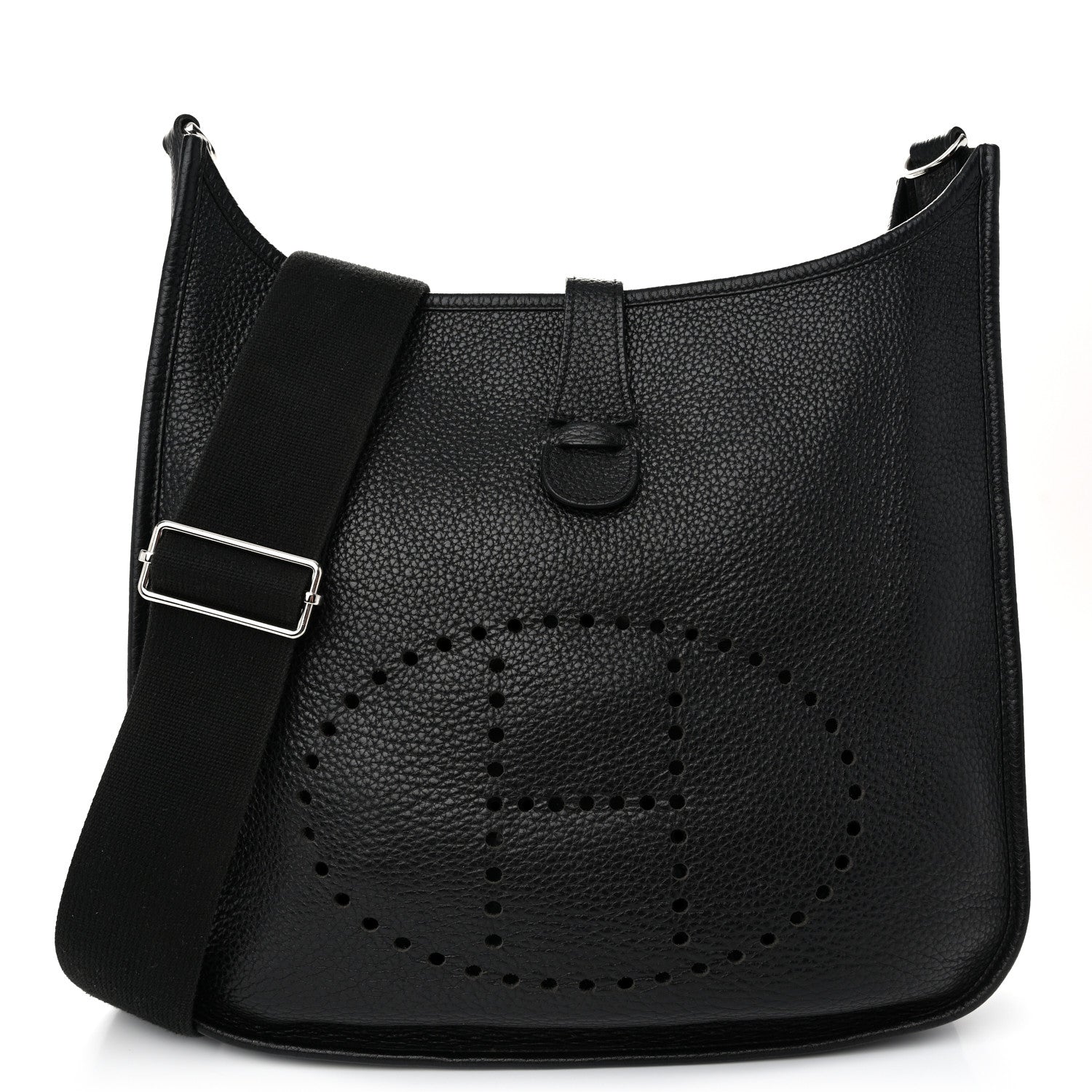 Hermes Taurillon Clemence Evelyne III GM Black 1 of 10