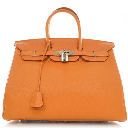 Hermes Togo Birkin 35 Orange 1 of 9
