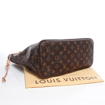 Louis Vuitton Monogram Neverfull MM Fuchsia 4 of 7