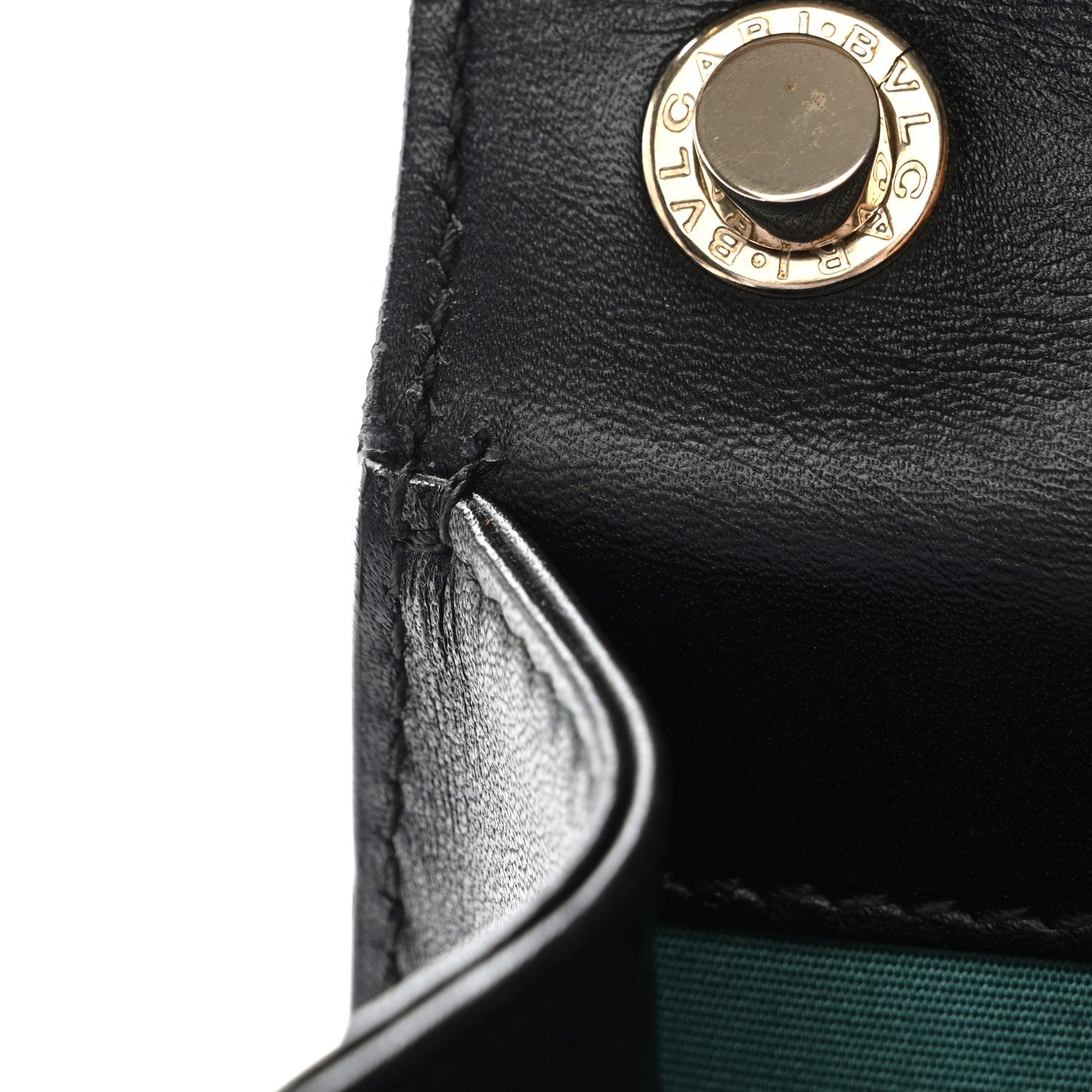 Bulgari Calfskin Small Serpenti Forever Snake Strap Crossbody Bag Black 11 of 12