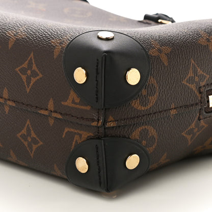 Louis Vuitton Monogram Petite Malle Souple Black 9 of 10