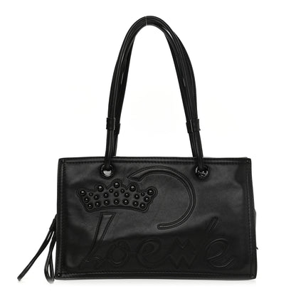 Loewe Nappa Chain Logo Shopper Tote Black 1 of 14