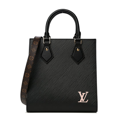 Louis Vuitton Epi Sac Plat BB Black 1 of 11