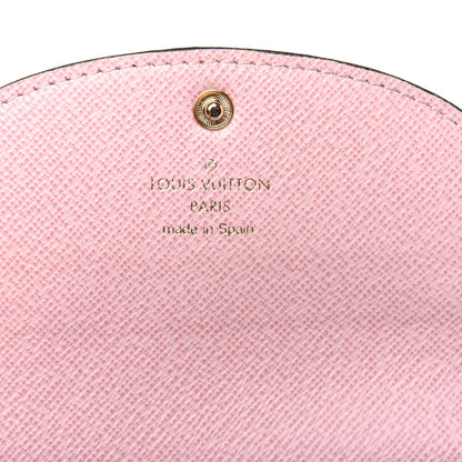Louis Vuitton Damier Ebene Rosalie Coin Purse Rose Ballerine 6 of 9
