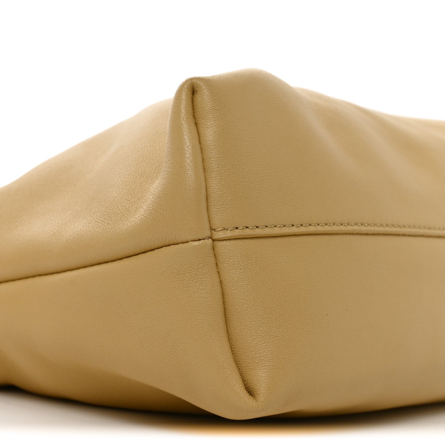 Loewe Mellow Nappa Medium Donut Chain Flamenco Knot Clutch Sahara 9 of 10