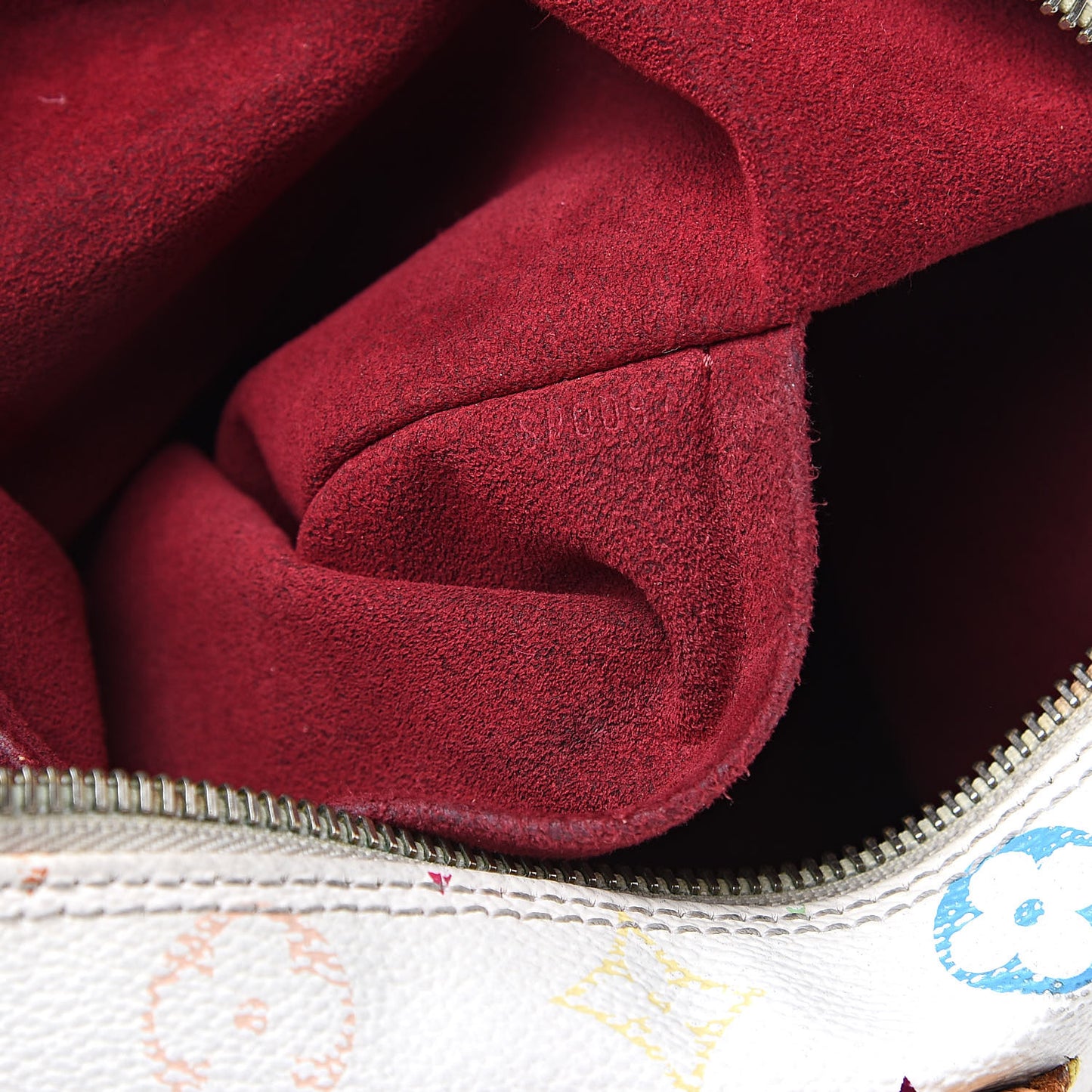 Monogram Multicolor Speedy 30 White