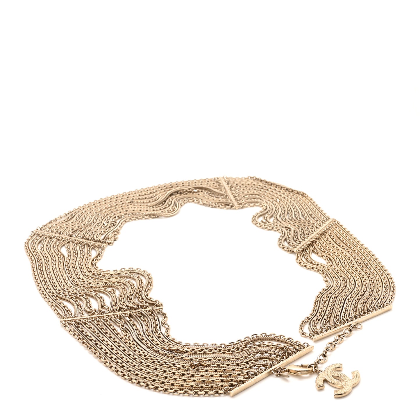 Chain CC Waspie Belt Gold