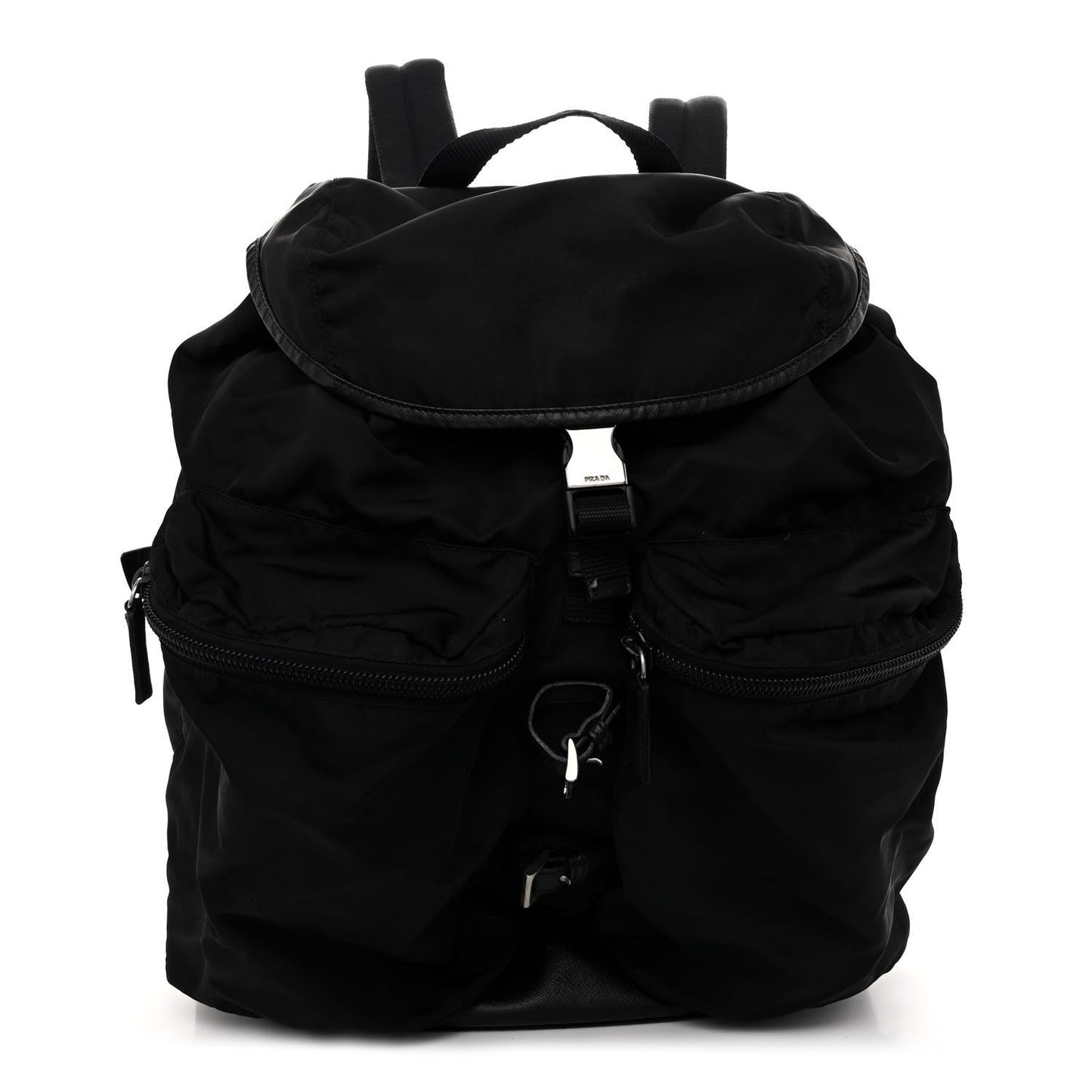 Nylon Viaggio Backpack Black