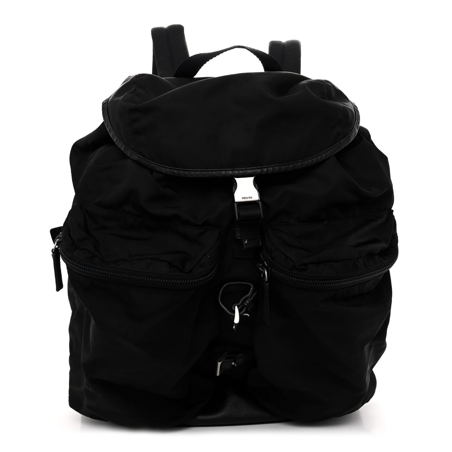 Prada Nylon Viaggio Backpack Black 1 of 9