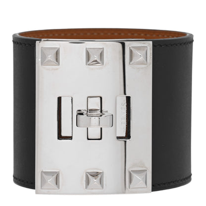 Hermes Chamonix Kelly Dog Extreme Bracelet S Black 2 of 4