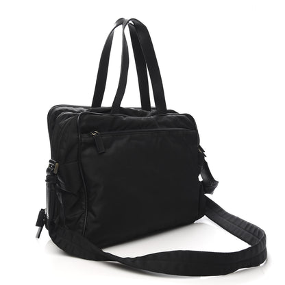 Prada Tessuto Nylon Viaggio Travel Bag Black 3 of 19