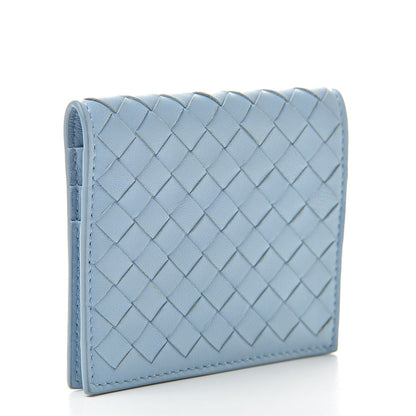 Bottega Veneta Nappa Intrecciato Card Holder Light Blue 3 of 8