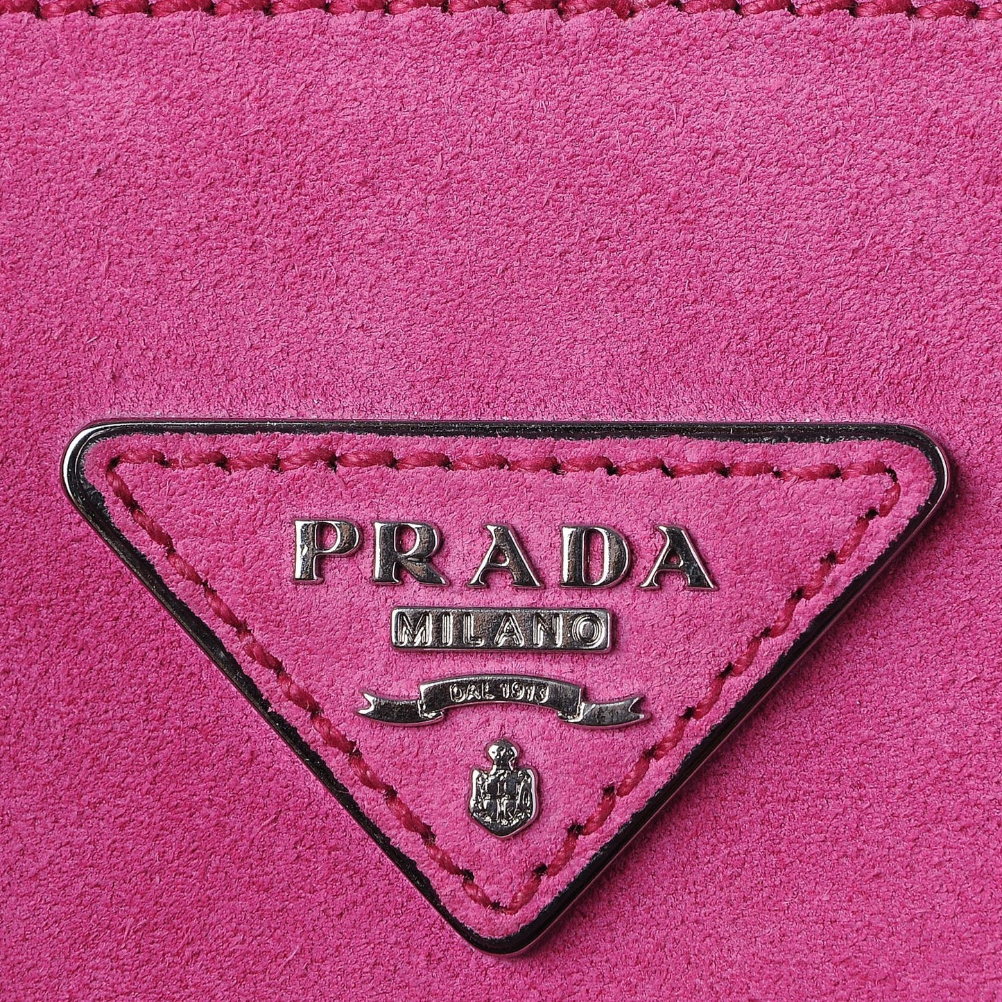 Scamosciato Suede Twin Pocket Tote Fuxia