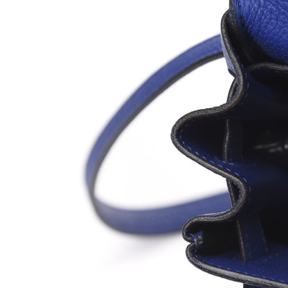 Hermes Togo Kelly Retourne 28 Bleu Electrique 36 of 37