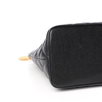 Chanel Caviar Quilted Medallion Tote Black 8 of 10