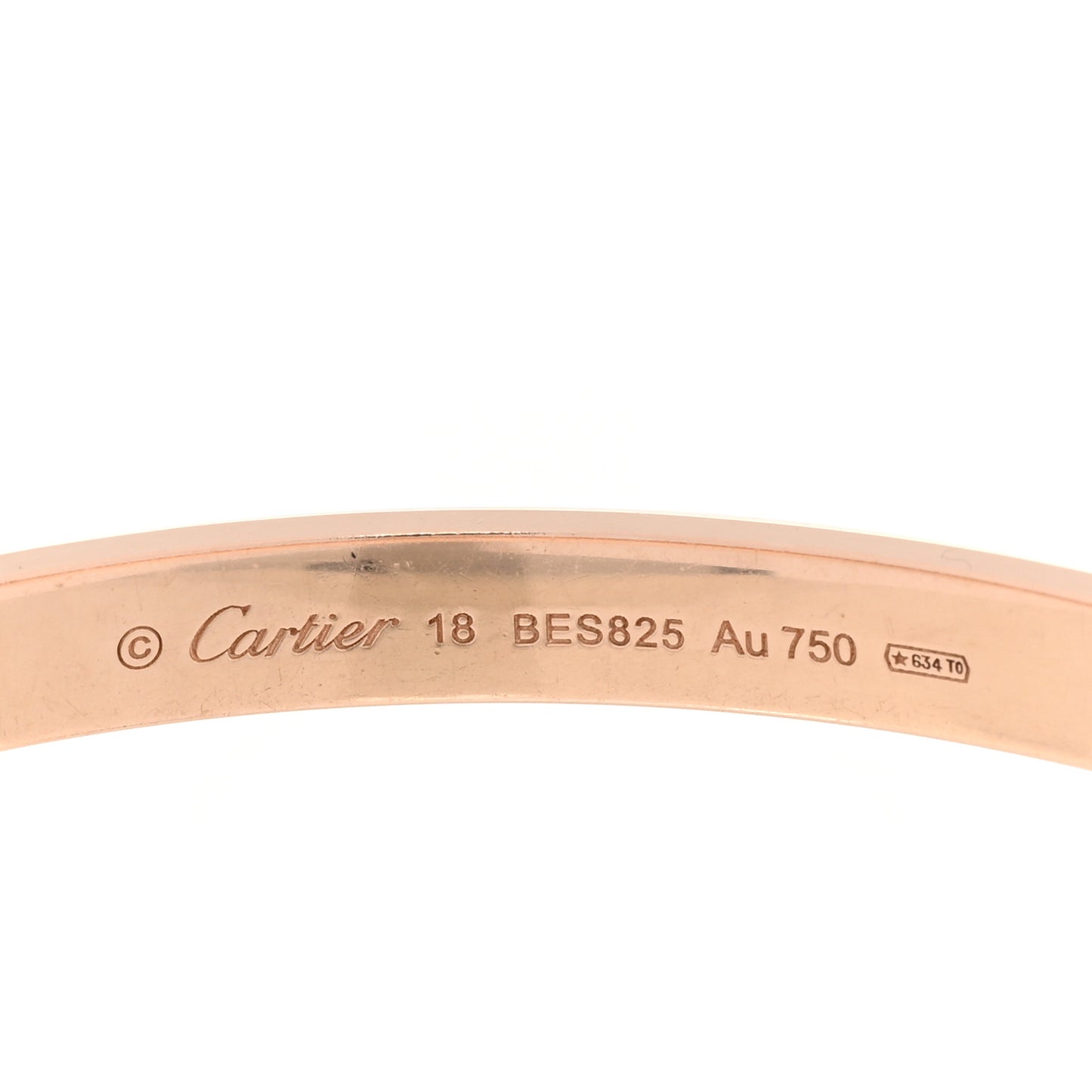 18K Pink Gold LOVE Bracelet 18