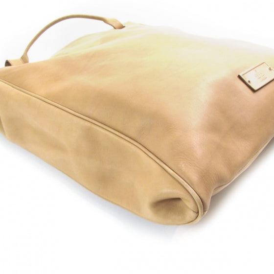 Gucci Leather Satchel Tan 5 of 9