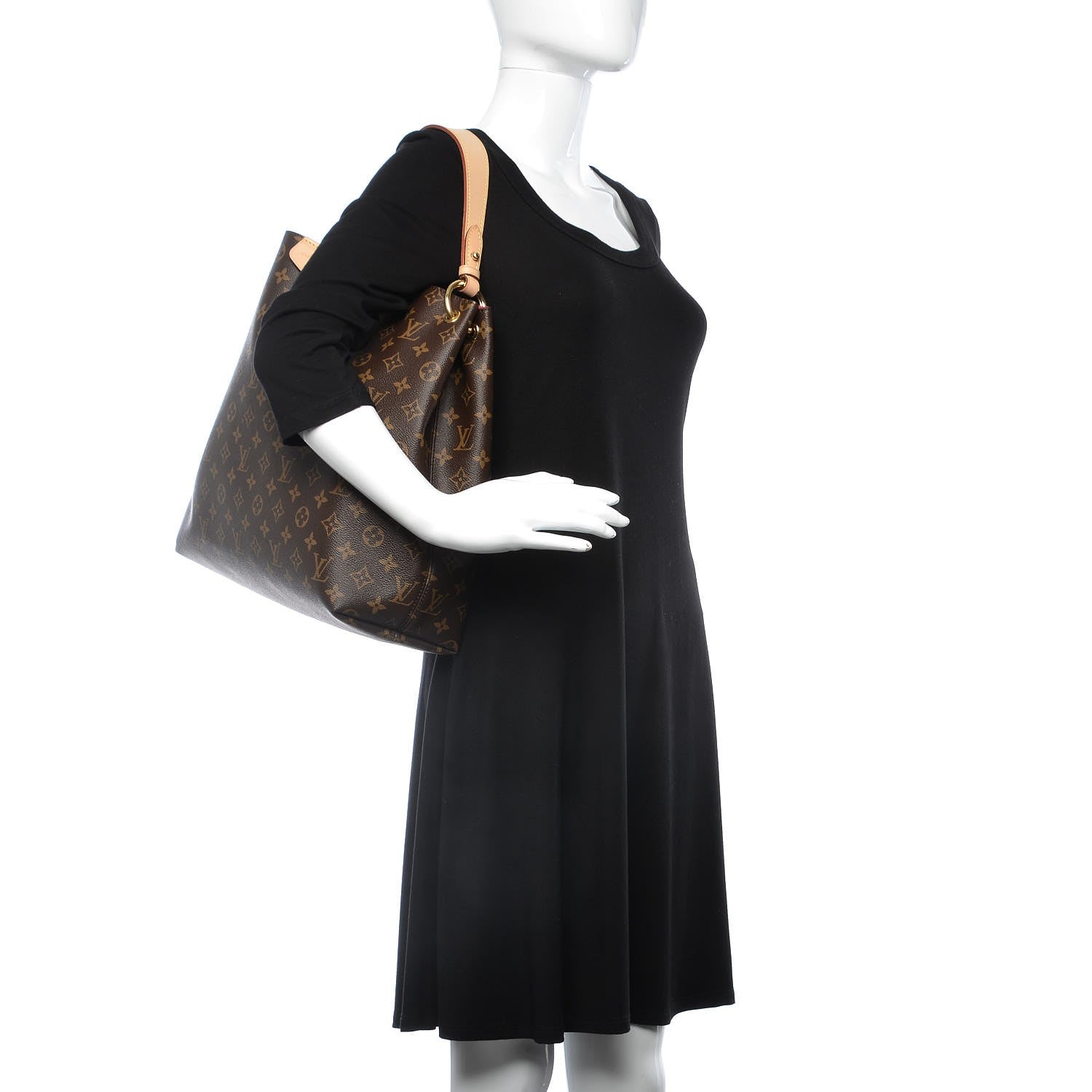 Louis Vuitton Monogram Graceful MM Pivoine 3 of 15