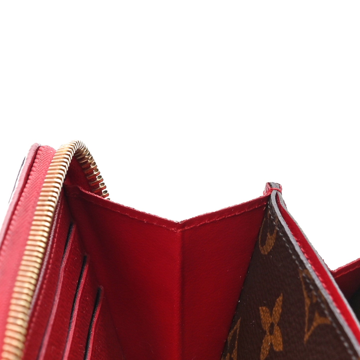 Monogram Retiro Zippy Wallet Cherry