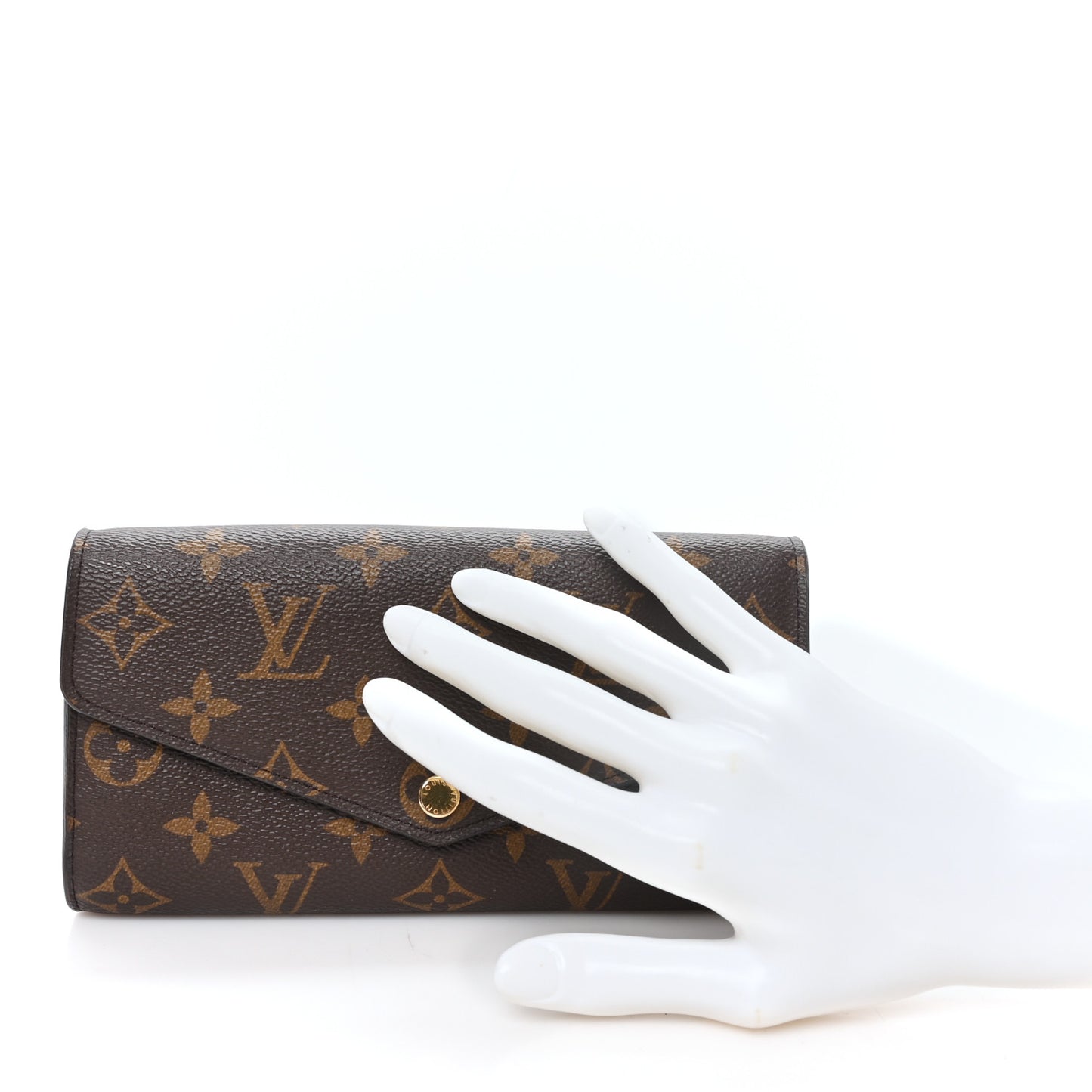 Monogram Sarah Wallet NM Fuchsia