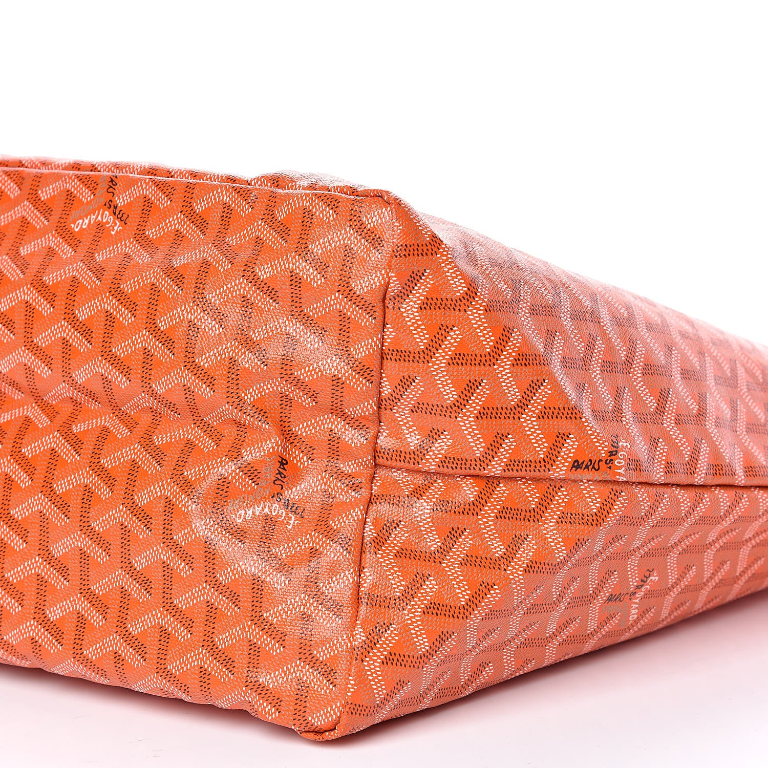 Goyard Goyardine Saint Louis GM Orange 9 of 11