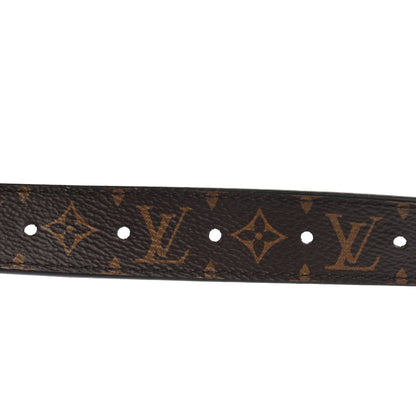 Louis Vuitton Monogram Dauphine 25mm Reversible Belt 85 34 Cream 5 of 7